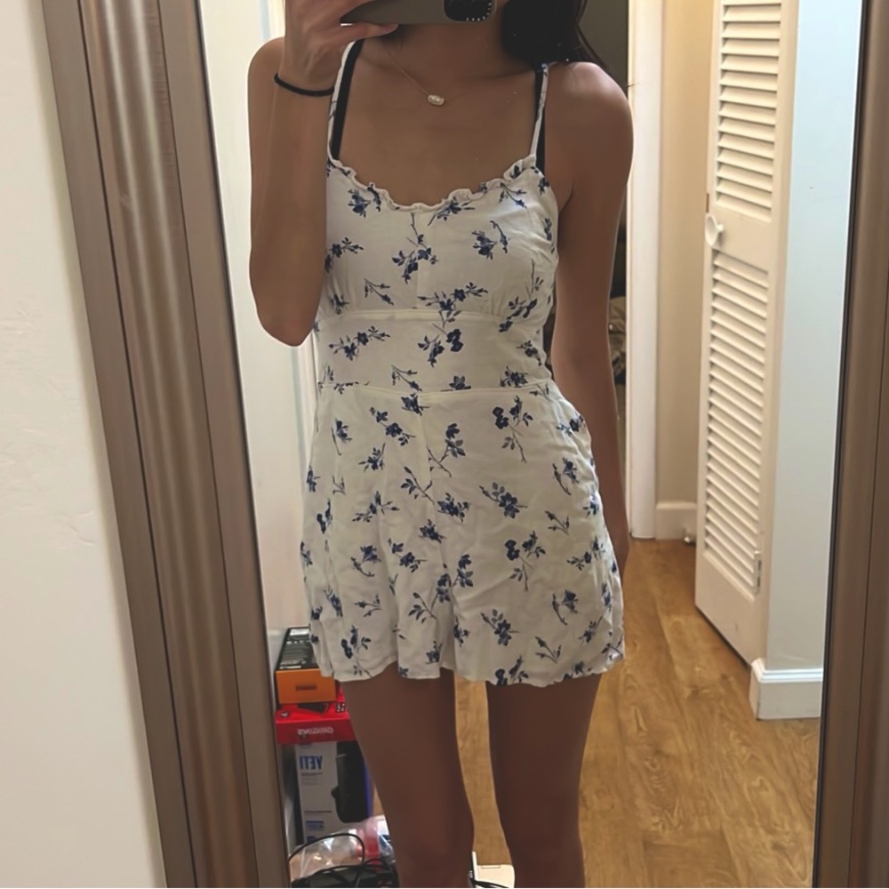 Abercrombie and fitch floral romper